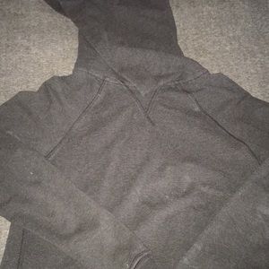 Charcoal Grey Lululemon Hooded Sweatshirt